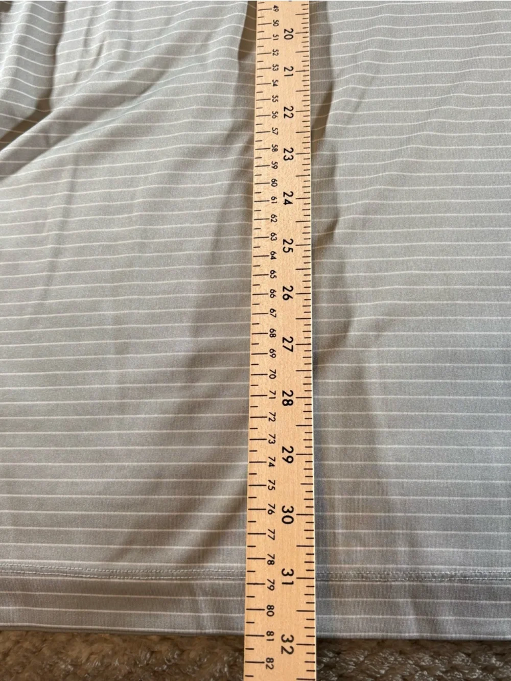 Dallas Cowboys Nike Dri-Fit Men's XXL Gray Pinstripe Polo Shirt - Picture 7 of 7